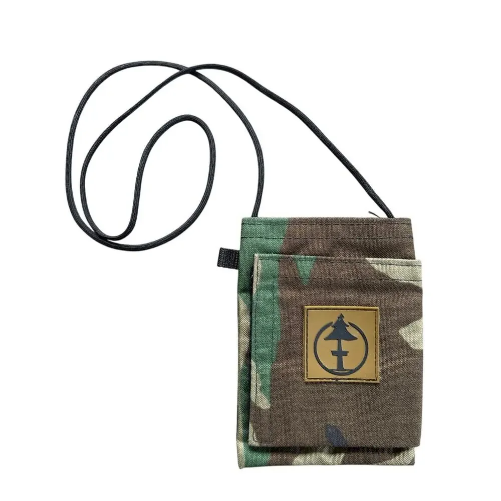 Treefort Lifestyles Canvas Travelers Trunks Crossbody Small Bag in Green Camo